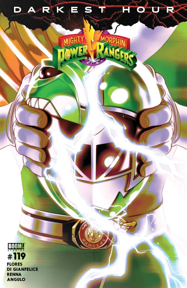 Mighty Morphin Power Rangers #119 Cover C Goñi Montes Helmet Variant