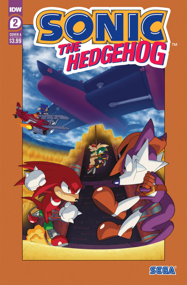 Sonic the Hedgehog: Fang the Hunter #2 Main Cover