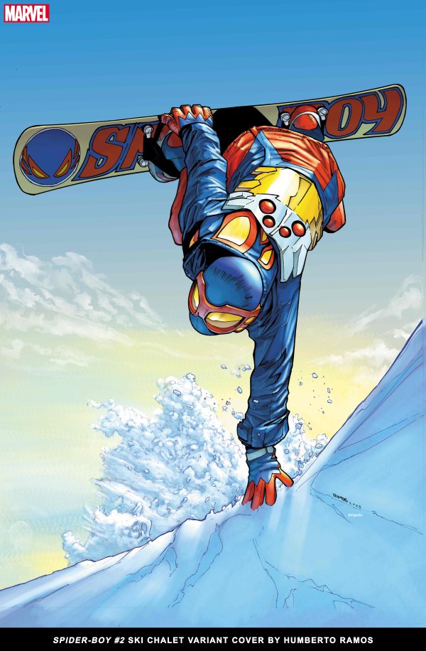 Spider-Boy #2 Humberto Ramos Ski Chalet Variant