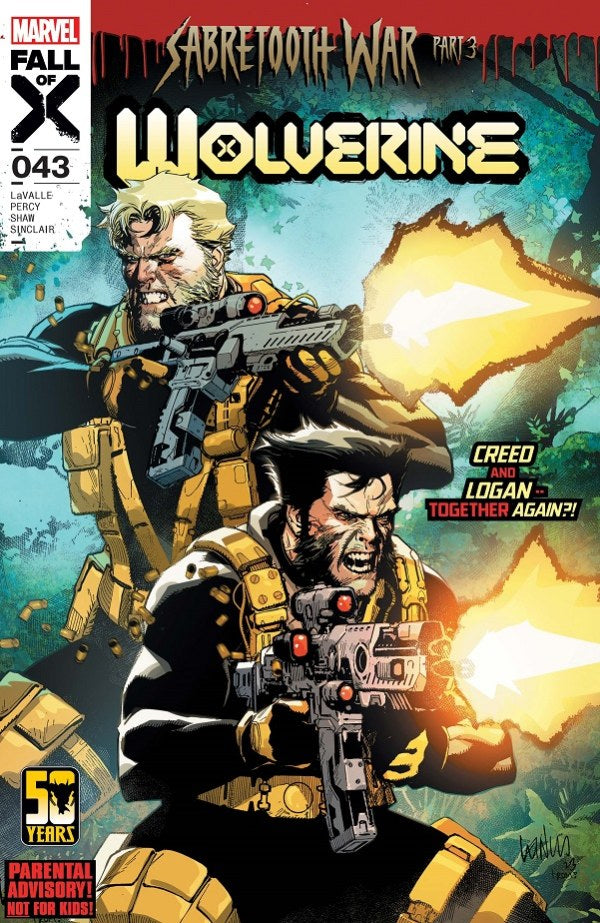 Wolverine #43 Main Cover