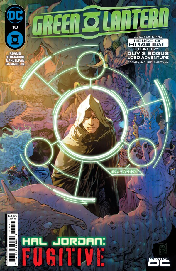Green Lantern #10 Main Cover (House Of Brainiac)
