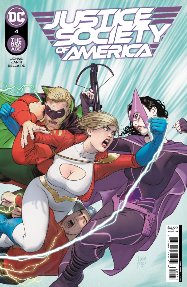 Justice Society of America #4 Main Cover