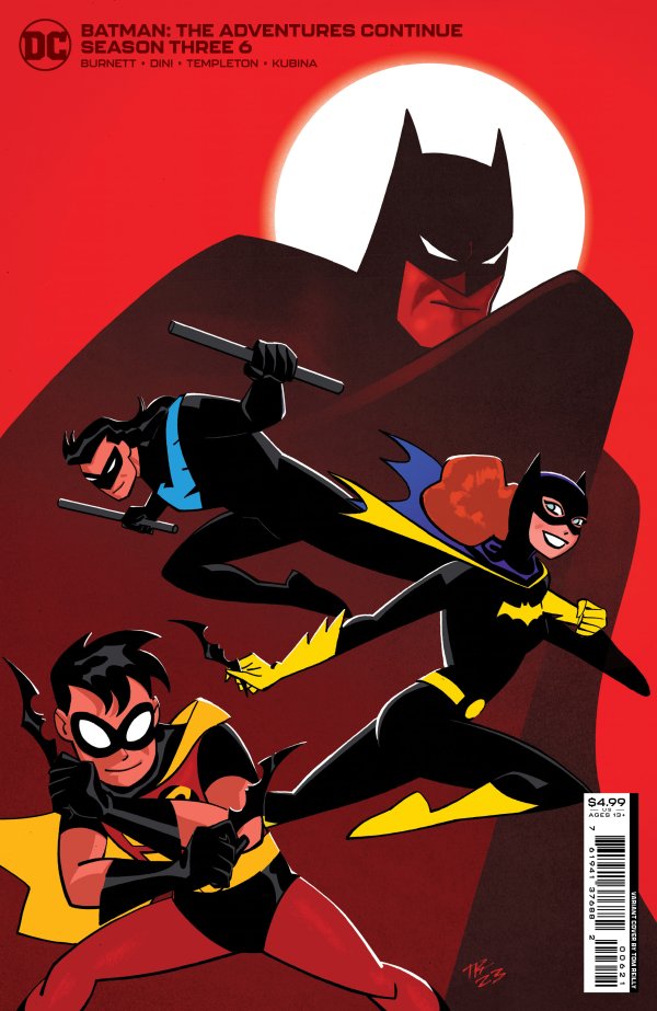 Batman: The Adventures Continue Season Three #6 Cover B Tom Reilly Card Stock Variant