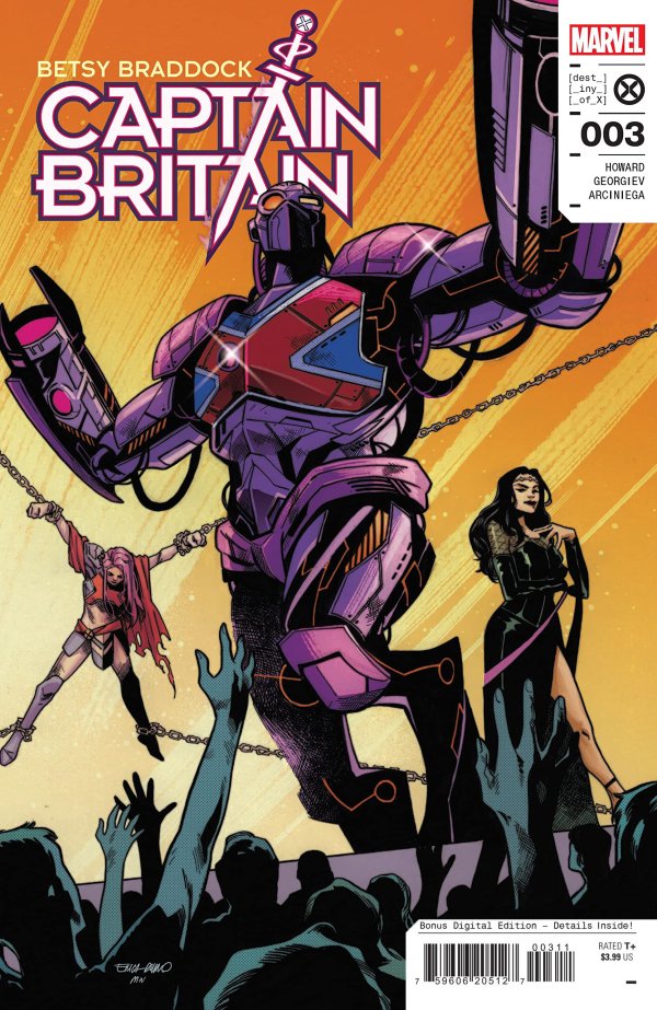 Betsy Braddock: Captain Britain #1-5 Bundle Set