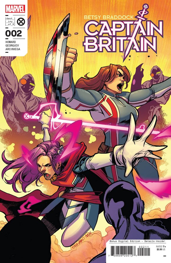 Betsy Braddock: Captain Britain #1-5 Bundle Set