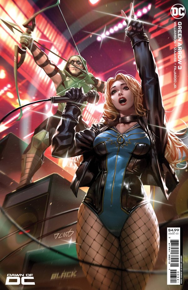 Green Arrow #3 Cover B Derrick Chew Card Stock Variant