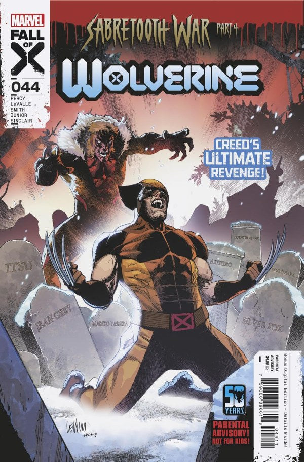 Wolverine #44 Main Cover