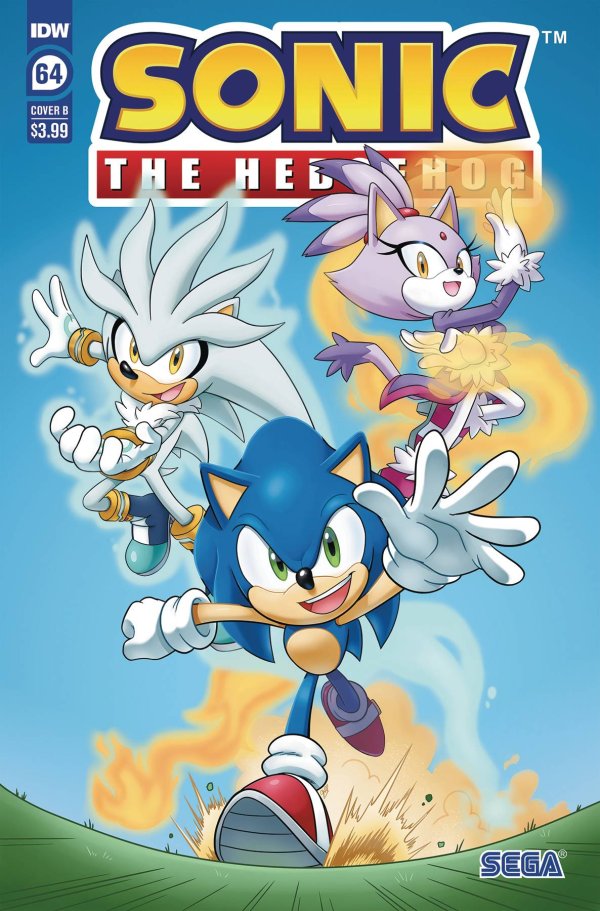 Sonic the Hedgehog #64 Cover B Hernandez Variant