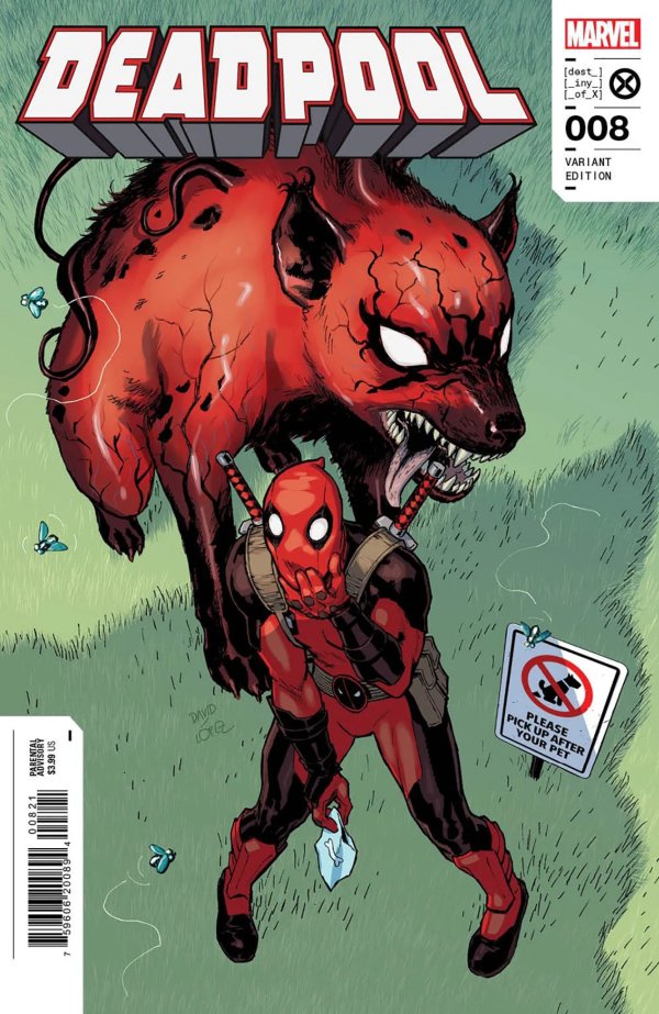 Deadpool #8 Lopez Variant