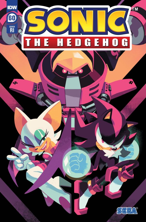 Sonic the Hedgehog #60 Cover RI 1:10 Incentive Nathalie Fourdraine Variant