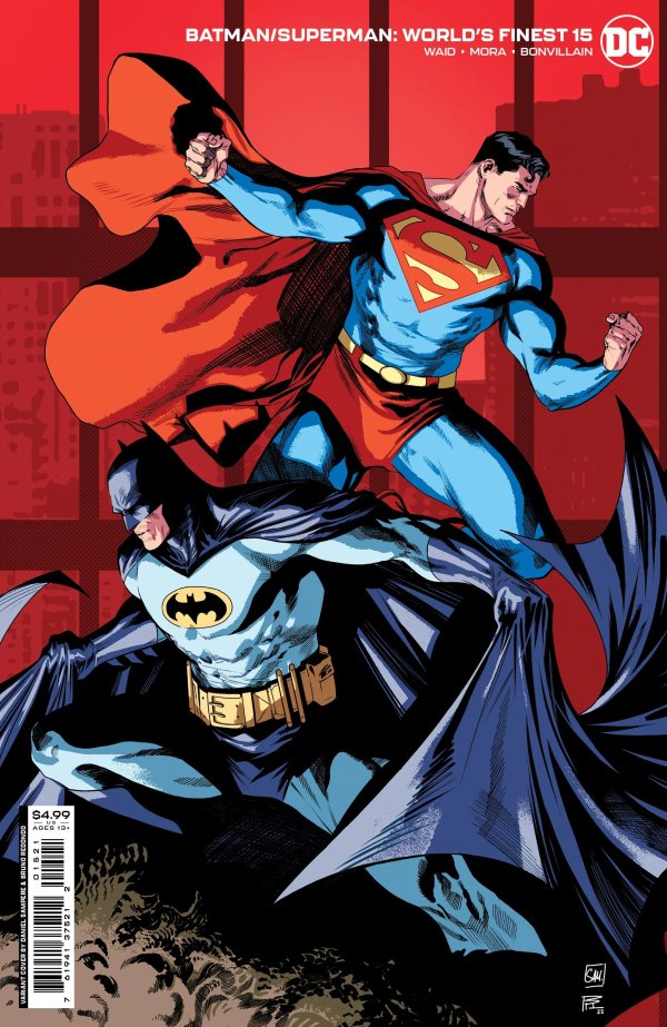 Batman / Superman: World's Finest #15 Cover B Daniel Sampere & Bruno Redondo Card Stock Variant