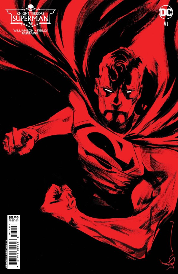 Knight Terrors: Superman #1 Cover D Dustin Nguyen Midnight Card Stock Variant