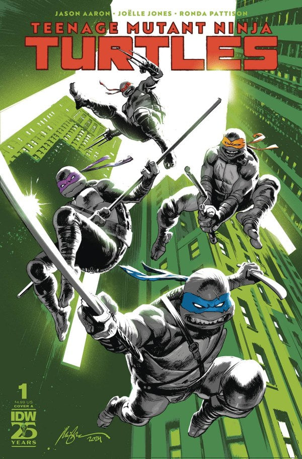 Teenage Mutant Ninja Turtles #1 Main Cover | IDW Comics