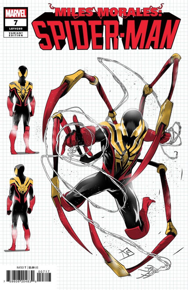 Miles Morales: Spider-Man #7 1:10 Vicentini Design Variant