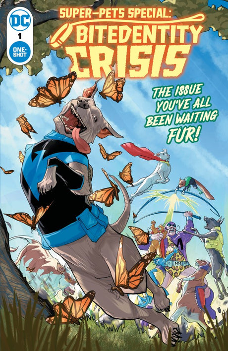 Super-Pets Special: Bitedentity Crisis #1 Main Cover | DC Comics