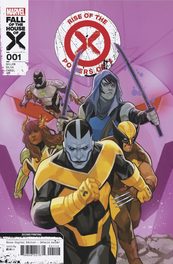 Rise of the Powers of X #1 Second Print Phil Noto Variant