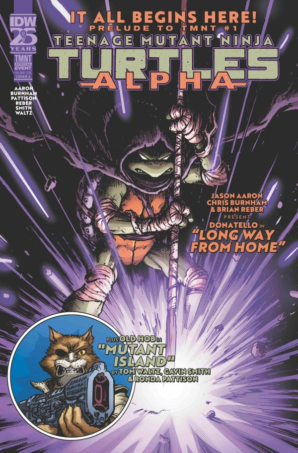 Teenage Mutant Ninja Turtles: Alpha Main Cover