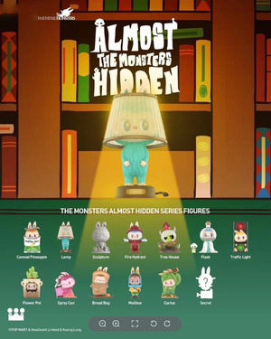 The Monsters Almost Hidden Labubu blind box