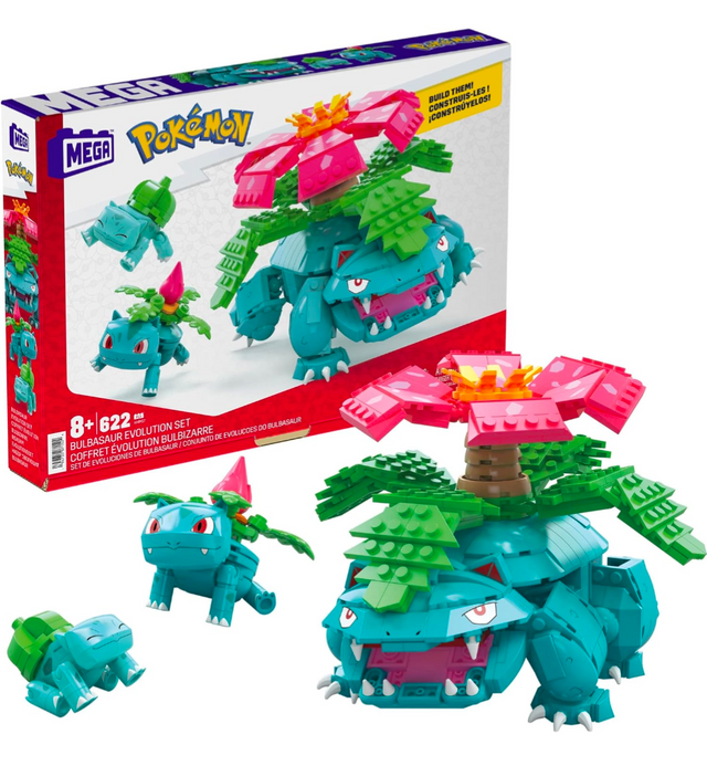 Bulbasaur Evolution Set Megablocks