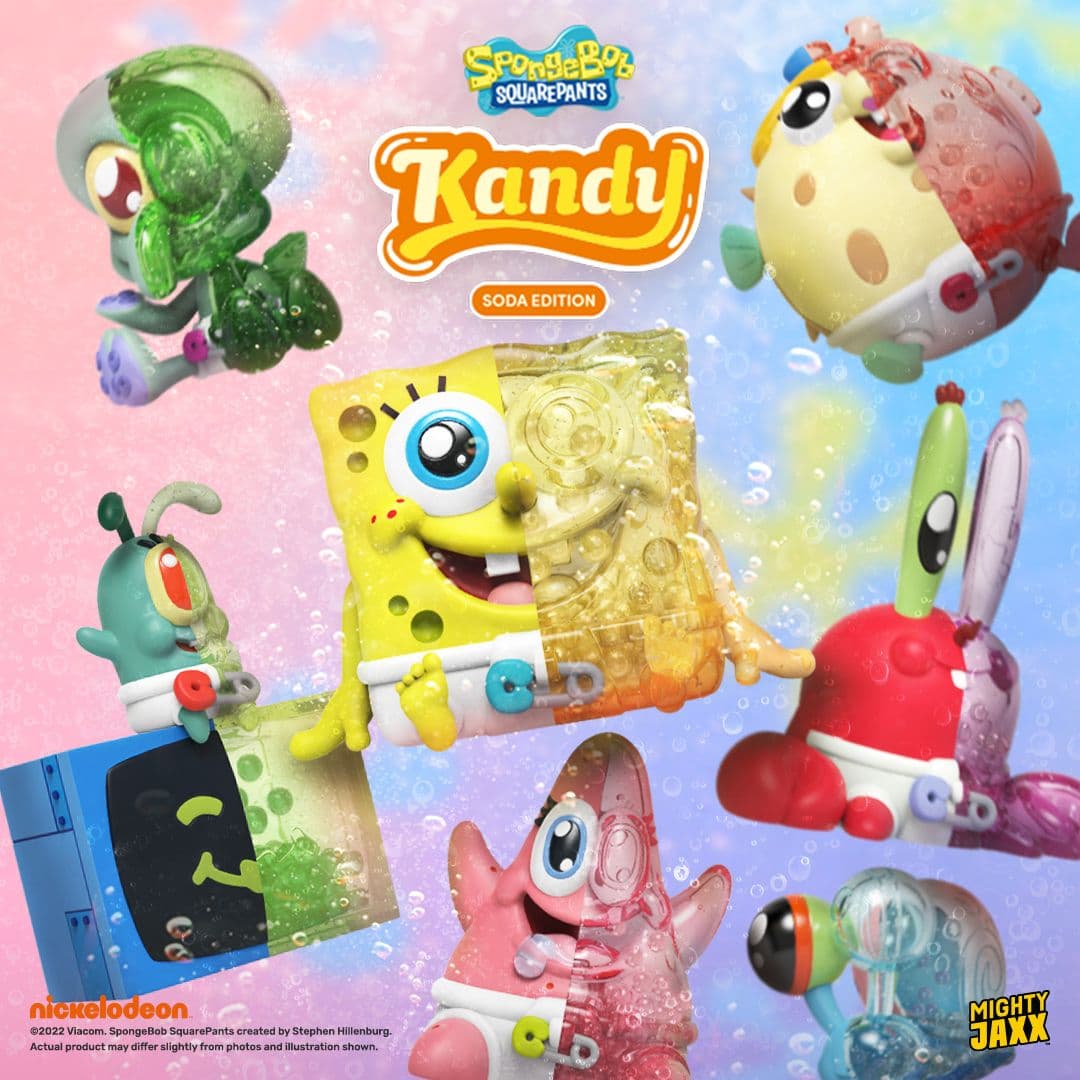 Sponge Bob Square Pants Kandy Soda edition blind box figure