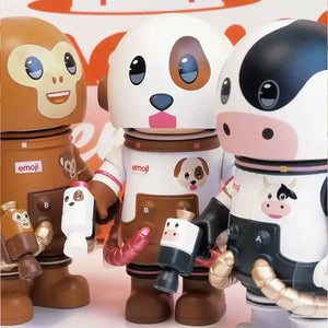 Space Molly Emoji series blind box