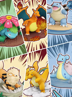 Pokemon Battle Moment Statue