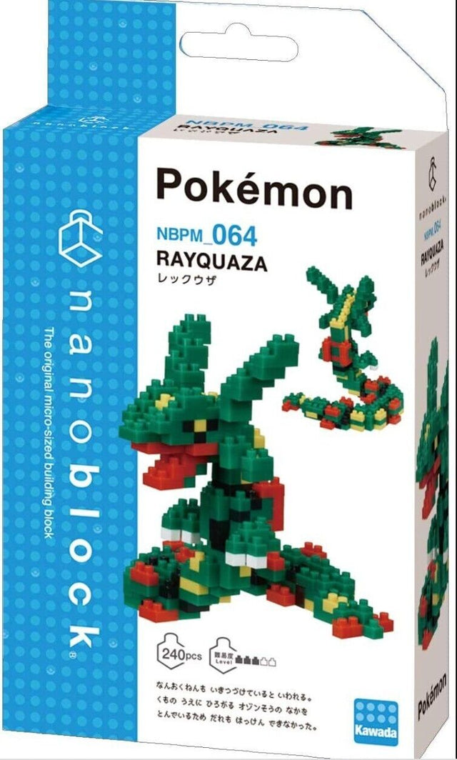 Rayquaza Nanoblock x Pokemon set