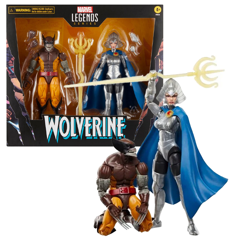Wolverine and Lilandra Neramani 50th Anniversary Marvel Legends 2-pack [PREORDER]