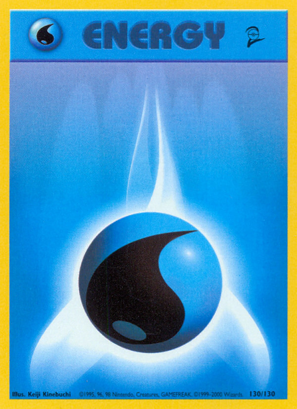 Water Energy (130/130) [Base Set 2] - PCA Designer Toys