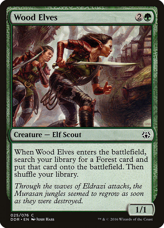 Wood Elves [Duel Decks: Nissa vs. Ob Nixilis] - PCA Designer Toys