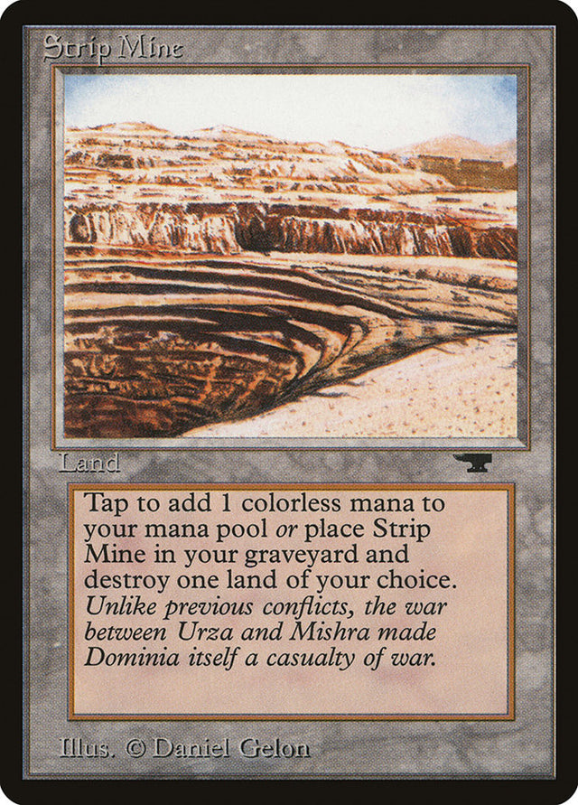 Strip Mine (Sloped Horizon) [Antiquities] - PCA Designer Toys