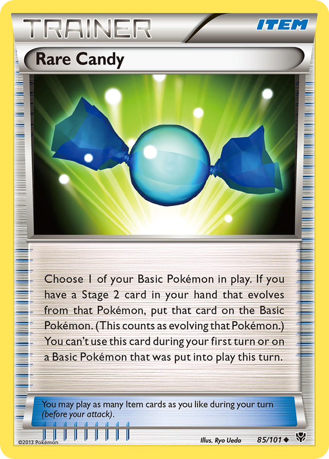 Rare Candy (85/101) [Black & White: Plasma Blast] - PCA Designer Toys