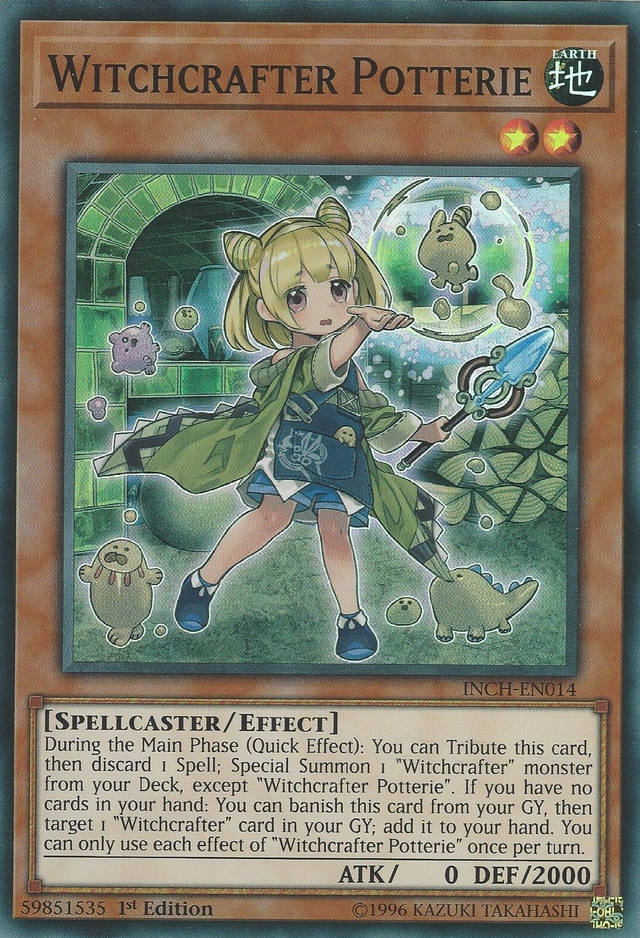 Witchcrafter Potterie [INCH-EN014] Super Rare - PCA Designer Toys
