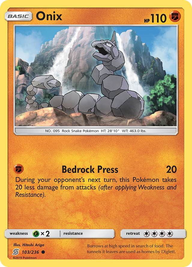 Onix (103/236) [Sun & Moon: Unified Minds] - PCA Designer Toys