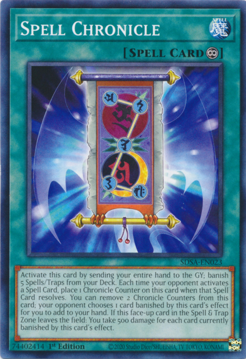 Spell Chronicle [SDSA-EN023] Common - PCA Designer Toys