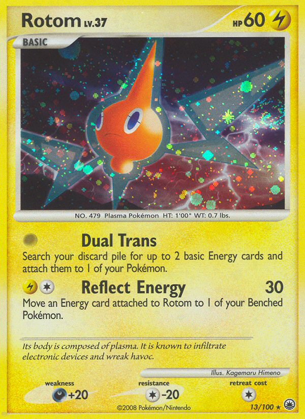 Rotom (13/100) [Diamond & Pearl: Majestic Dawn] - PCA Designer Toys