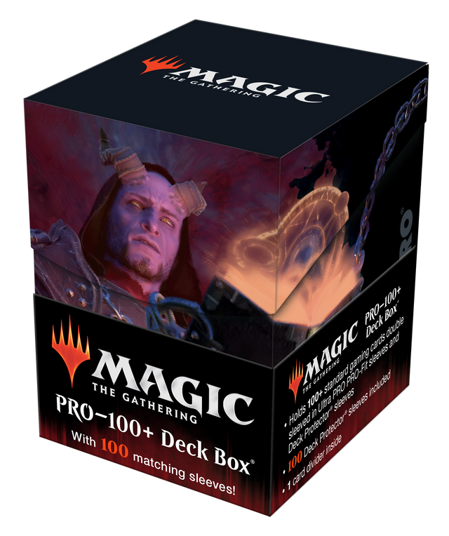 Ultra PRO: 100+ Deck Box / 100ct Sleeves - Adventures in the Forgotten Realms Commander (Prosper, Tome-Bound)