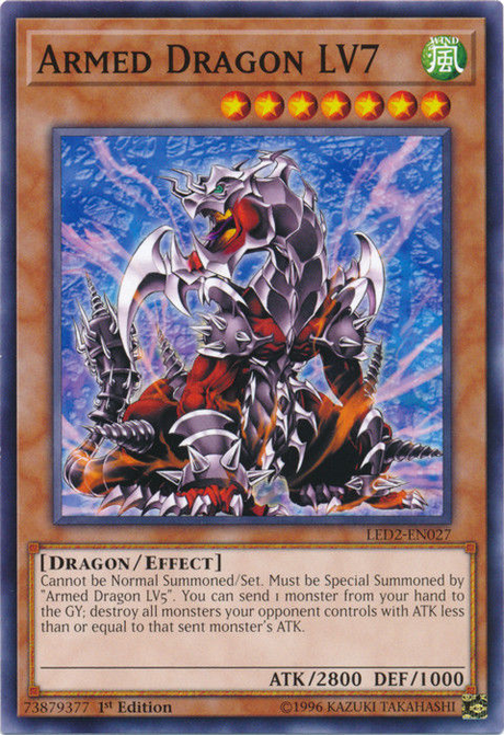 Armed Dragon LV7 [LED2-EN027] Common - PCA Designer Toys