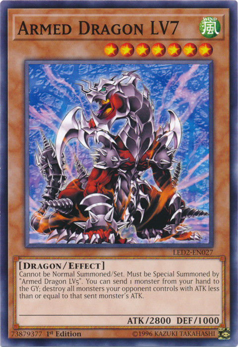 Armed Dragon LV7 [LED2-EN027] Common - PCA Designer Toys