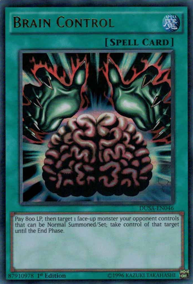 Brain Control [DUSA-EN046] Ultra Rare - PCA Designer Toys