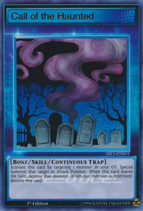 Call of the Haunted [SBLS-ENS03] Ultra Rare - PCA Designer Toys
