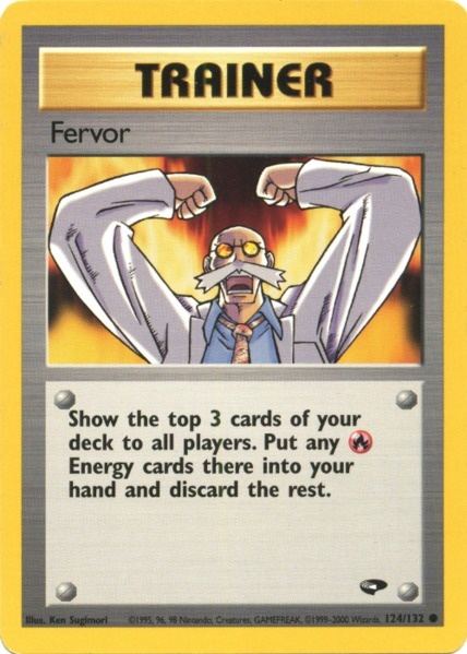Fervor (124/132) [Gym Challenge Unlimited] - PCA Designer Toys