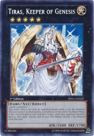 Tiras, Keeper of Genesis [BP01-EN029] Rare - PCA Designer Toys