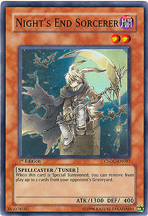 Night's End Sorcerer [CSOC-EN087] Super Rare - PCA Designer Toys