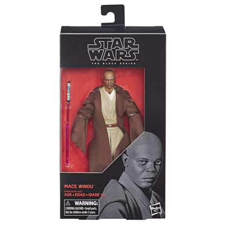 Mace Windu Star Wars Black Series Action Figure - PCA Designer Toys