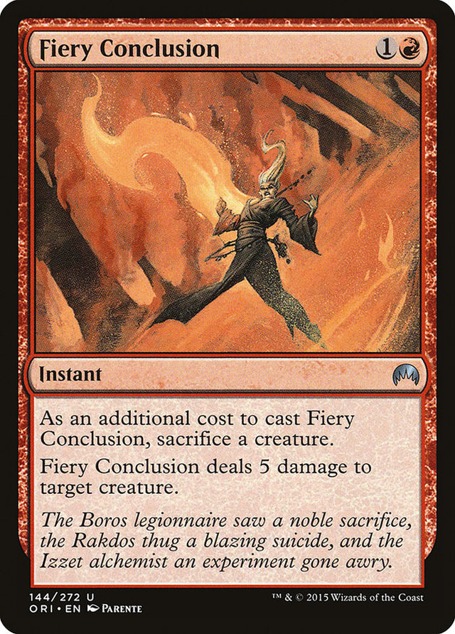 Fiery Conclusion [Magic Origins] - PCA Designer Toys