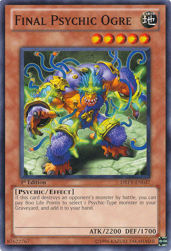 Final Psychic Ogre [DREV-EN037] Common - PCA Designer Toys