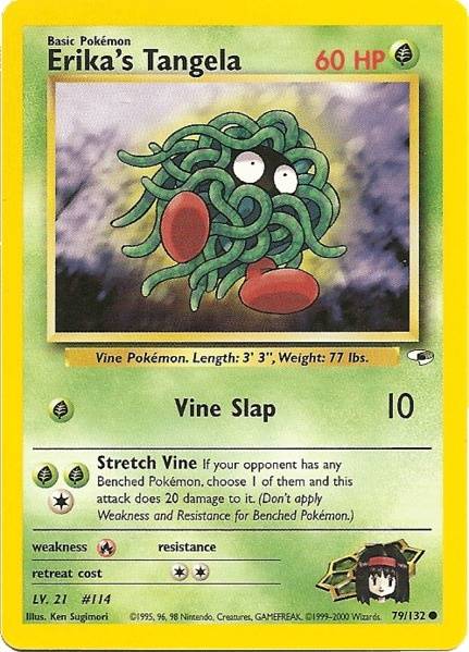 Erika's Tangela (79/132) [Gym Heroes Unlimited] - PCA Designer Toys