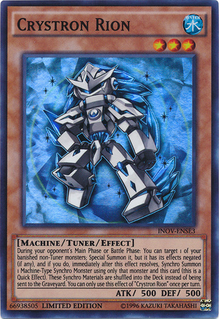 Crystron Rion [INOV-ENSE3] Super Rare - PCA Designer Toys