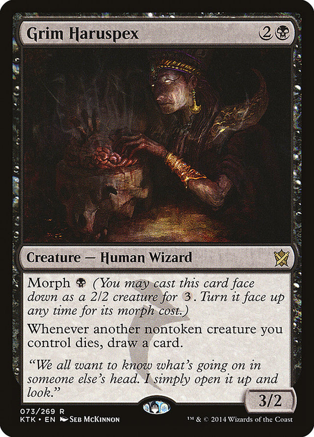 Grim Haruspex [Khans of Tarkir] - PCA Designer Toys